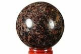 Polished Garnetite (Garnet) Sphere - Madagascar #132061-1